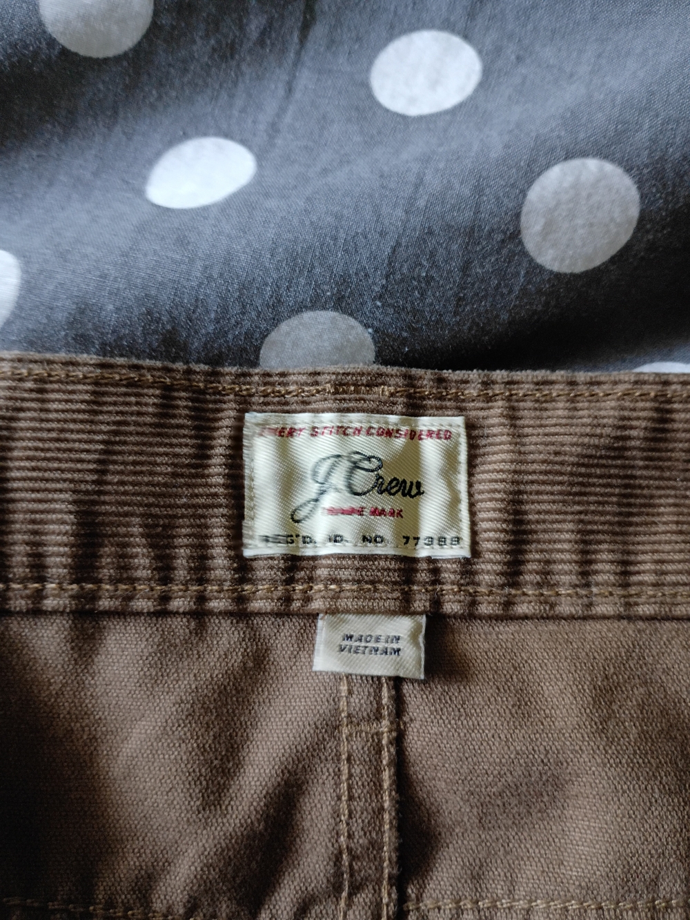 Men's j Crew Corduroy Pants - Classic Straight Fit - Picture 2 of 9